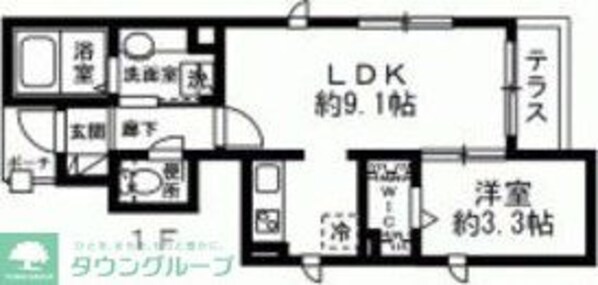 プランドール恵比寿の物件間取画像